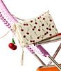 Betsey Johnson Cherry On Top Wallet On Chain, Color:Cream - Image 7