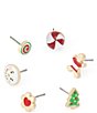 Betsey Johnson Christmas Cookies Stud Earring Set - Image 3