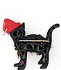 Betsey Johnson Christmas Lights Cat Brooch - Image 3