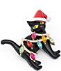 Betsey Johnson Christmas Lights Cat Brooch - Image 4