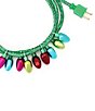 Betsey Johnson Christmas Lights Novelty Statement Necklace - Image 3