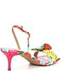 Color:Berry Multi - Image 2 - Colson Fruit Bead Embellished Slingback Dress Sandals