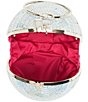 Betsey Johnson Dancing Queen Iridescent Rhinestone Disco Ball Crossbody Bag, Color:Iridescent - Image 3