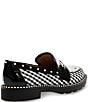 Color:Black/White/Multi - Image 3 - Darian Pearl Penny Loafers