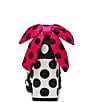 Betsey Johnson Felix Flower Polka Dot Oversized Bow Slingback Pumps - Image 3