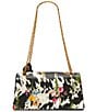 Betsey Johnson Floral Print Studded Flap Shoulder Bag - Image 2