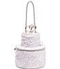 Color:Ivory - Image 5 - Frost Yourself Pearl Cake Crossbody Bag