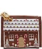 Betsey Johnson Gingerbread Bifold Wallet, Color:Brown - Image 1