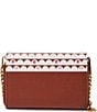 Betsey Johnson Gingerbread Wallet On A Chain Crossbody Bag, Color:Brown - Image 2