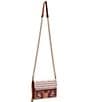 Betsey Johnson Gingerbread Wallet On A Chain Crossbody Bag, Color:Brown - Image 4