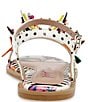 Color:White Multi - Image 2 - Girls' Dacie Butterfly Embellished Sandals (Youth)