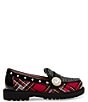 Color:Red Multi - Image 2 - Girls' Marim Plaid Loafers (Youth)