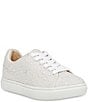 Color:Pearl - Image 1 - Girls' Sidny Pearl Embellished Sneakers (Youth)