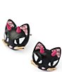 Betsey Johnson Halloween Devil Cat Stud Earrings - Image 2