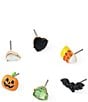 Betsey Johnson Halloween Pumpkin 6-Piece Stud Earring Set - Image 3