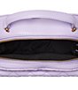 Color:Lavender - Image 3 - Heart Attack Quilted Vegan Leather Crossbody Bag