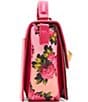 Betsey Johnson Leopard Cocktail Time Flap Top Handle Crossbody Bag, Color:Pink Multi - Image 4