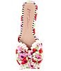 Color:White/Multi - Image 5 - Liah Floral Print Pearl Embellished Slide Sandals