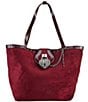 Betsey Johnson Lock It Down Charm Tote Bag - Image 1