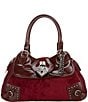 Betsey Johnson Lock It Down Satchel Bag - Image 1