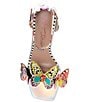 Color:White Butterfly - Image 5 - Marloe Beaded Butterfly Clear Wedges