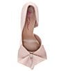 Color:Champagne - Image 5 - Nobble Bow Sparkle Pointed Toe Pumps