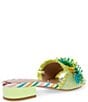 Color:Green/Multi - Image 3 - Peyten Striped Slide Sandals