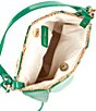 Betsey Johnson Pineapple Straw Drawstring Bucket Bag - Image 3