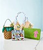 Betsey Johnson Pineapple Straw Drawstring Bucket Bag - Image 5