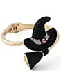 Betsey Johnson Pretty Spooky Witchy Hat Bangle Bracelet - Image 2