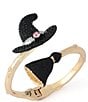 Betsey Johnson Pretty Spooky Witchy Hat Bangle Bracelet - Image 3
