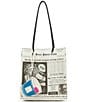 Betsey Johnson Tabloid Tote Bag,Specials : American Fashion Style Bags On Sale