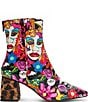 Betsey Johnson Randel Iconic Artwork Block Heel Booties - Image 2