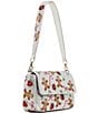 Betsey Johnson Rhinestone Gingerbread Flap Shoulder Bag - Image 4