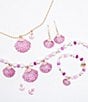 Color:Pink - Image 4 - Seashell Pearl Bib Statement Necklace