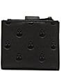 Betsey Johnson Skullicious Bifold Wallet, Color:Black - Image 2