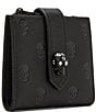 Betsey Johnson Skullicious Bifold Wallet, Color:Black - Image 5