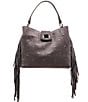 Betsey Johnson Skully Fringe Bucket Bag - Image 1