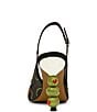 Betsey Johnson Spritz Olive Rhinestone Slingback Pumps - Image 3