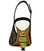 Betsey Johnson Spritz Olive Rhinestone Slingback Pumps - Image 3
