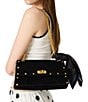 Betsey Johnson Studded Flap Shoulder - Image 6