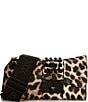 Betsey Johnson Studded Leopard Flap Crossbody Bag, Color:Leopard - Image 1