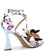 Color:White Butterfly - Image 2 - Trudie Beaded Butterfly Applique Sandals
