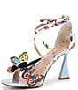 Color:White Butterfly - Image 4 - Trudie Beaded Butterfly Applique Sandals