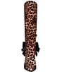 Betsey Johnson Vespar Leopard Print Oversized Bow Tall Boots - Image 4