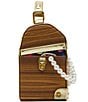 Betsey Johnson X Marks The Spot Treasure Chest Satchel Bag, Color:Brown - Image 5