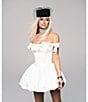 Betsey Johnson x Paris Hilton Bow Neck Mini Dress - Image 6