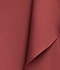 Betsy & Adam Long Satin Kaftan Side Ruffle Dress - Image 4