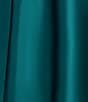 Betsy & Adam Off-The-Shoulder Mikado A-Line Gown - Image 5