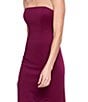 Betsy & Adam Strapless Laser Cut Maxi Dress - Image 4